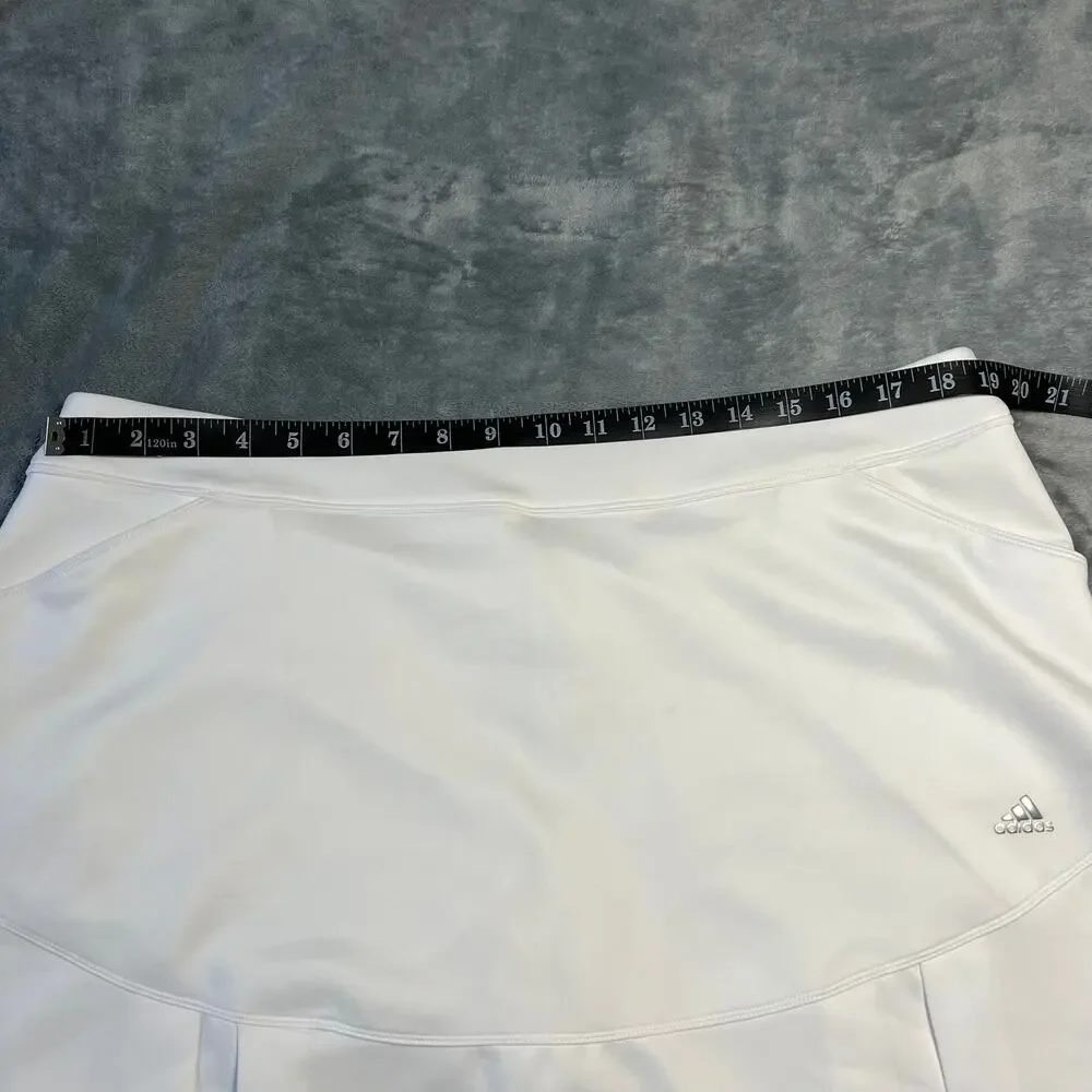 Adidas Women's Pull On Golf Skort Size X-Large Tennis Pickle Ball Active Sports
